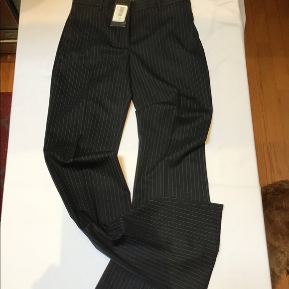 Hugo Boss New Navy Pinstripe Pants - Picture 1 of 7